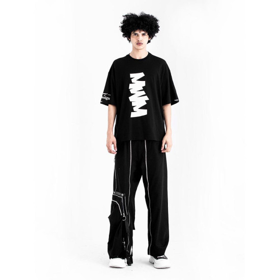 MWM Ανδρική κοντομάνικη μπλούζα Black Capsule T-Shirt